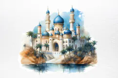 Christmas Nativity Watercolor Clipart PNG Product Image 2
