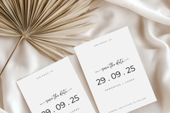 Modern Minimal Save the Date Template Product Image 2