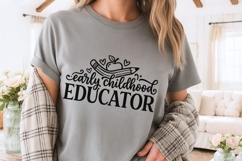 Early Childhood Educator Svg, preschool teacher Svg. Product Image 3