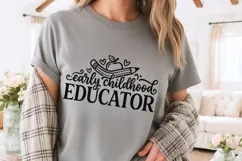Early Childhood Educator Svg, preschool teacher Svg. Product Image 3