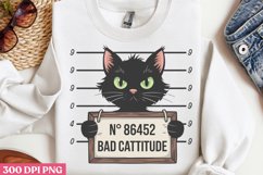 I Get Up Early Or PNG, Funny Cat Sublimation PNG Product Image 2