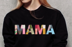 Vol.1 Patchwork Fabric Mama - PNG Product Image 2