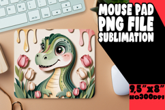 JOYFUL MOUSE MAT PLAYFUL ART, Cute Dino Product Image 1