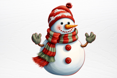Funny Snowman Sublimation PNG Product Image 2