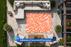 Terrace rug branding mockup Product Image 3