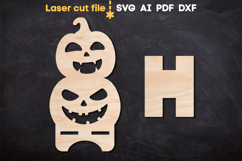 Halloween Phone Stand SVG laser cut file for Glowforge Product Image 2