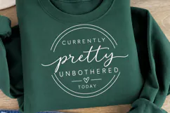Feeling Slightly Unavailable Today PNG, Funny Introvert Mood Product Image 1