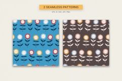 Cute Flower Seamless Pattern Product Image 2