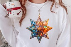 Beautiful Christmas Set Clipart, Beautiful Christmas Clipart Product Image 2