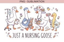 Nursing goose png design for T-shirts Product Image 2