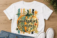 Pumpkin Season SVG PNG Floral Leopard Pumpkin Autumn Fall Product Image 3