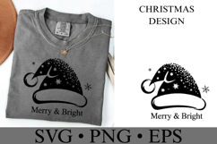Merry &amp; Bright Svg | Christmas svg | Shirt Svg Product Image 3