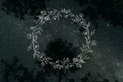 Spring floral wreath SVG PNG EPS Product Image 2