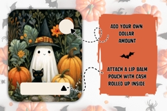 Cute Halloween Little Ghost Gift Card Printable Product Image 2