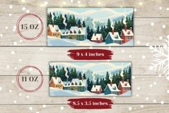 Christmas Mug Wrap Design, Christmas Sublimation Mug 15 Oz Product Image 2