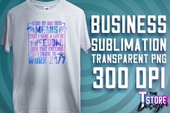 Business Sublimation Design | Business T-Shirt Design v.2 Product Image 1