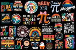 PI Day Bundle SVG Designs | Happy Pi Day 3.14 | SVG Cut File Product Image 1