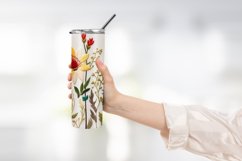 Flower Pattern Tumbler Warp Design Product Image 2