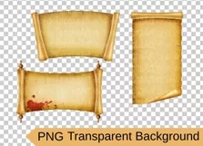 Old Paper Scroll Background png, jpg Vintage papers 300 dpi Product Image 2