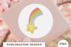 Watercolor Cute Star png Product Image 2