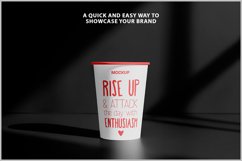 Coffee Cup Mockup on Dark Background Product Image 2
