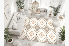 Editable living room rug mockup Product Image 3