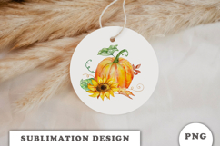 Watercolor Autumn Pumpkins png Product Image 2