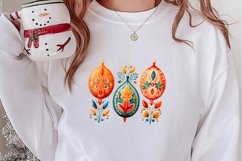 Christmas Fork Art Sublimation Clipart, Christmas Clipart Product Image 2