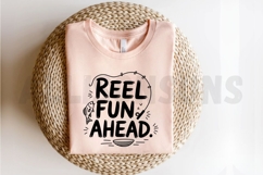 Reel Fun Ahead Fishing Adventure Design For Sublimation Product Image 2
