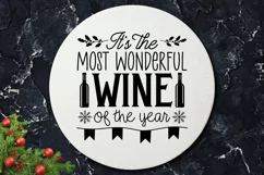 It's the most wonderful wine of the year SVG Product Image 2