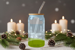 Winter Glass Can Mockup Product Image 3