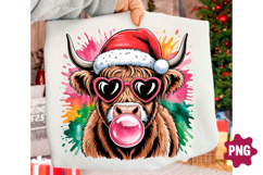 Preppy Santa Clause Png, Merry Christmas Product Image 1