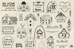 Home sweet home Svg Png Eps Product Image 2