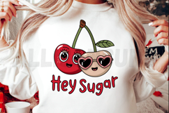 Hey Sugar Sublimation PNG, Love Quote Sublimation PNG Product Image 2