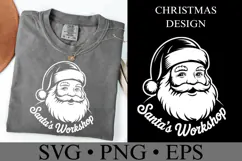 Santa's Workshop Svg | Christmas svg | Shirt Svg Product Image 1