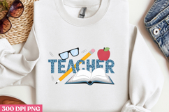 TEACHER PNG, Teacher Sublimation Bundle PNG Product Image 3