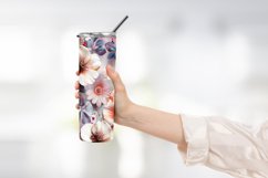 Flower Tumbler Wrap Design Product Image 2