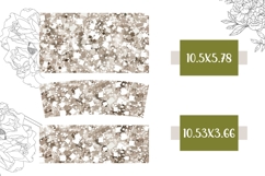 Sparkle Tumbler Sublimation, White 40 Oz Tumbler Design Product Image 2