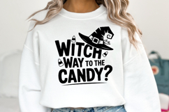 Witch way to the Candy Svg | Halloween Svg | Shirt Svg Product Image 1