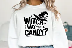 Witch way to the Candy Svg | Halloween Svg | Shirt Svg Product Image 1