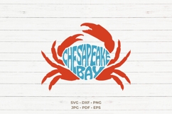 Chesapeake Bay Crab SVG PNG | Maryland Old Bay Gift Product Image 2