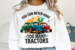 You can never have too many tractors svg | Shirt Svg Product Image 1