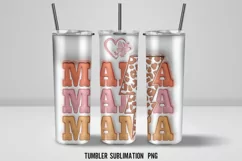 3D Mothers Day Tumbler Wrap Sublimation|3D Inflate Designs Product Image 3