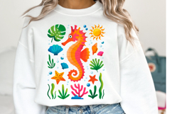 Seahorse Svg | Svg Files for Cricut | Shirt Svg Product Image 2