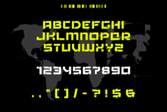 Astrix Futuristic Display Typeface Product Image 2