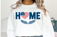 Home heart svg | 4th of july Svg | Shirt Svg Product Image 1