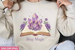 Stay Magic PNG, Crystal Sublimation PNG Product Image 1
