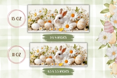 Cute Easter Bunny Mug, 3D Easter Eggs Mug Design Product Image 2