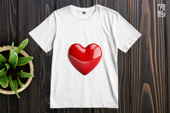 Red Heart Clipart Sublimation PNG Product Image 2