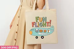 Fun Flight! PNG, Cute Animal Sublimation PNG Product Image 3